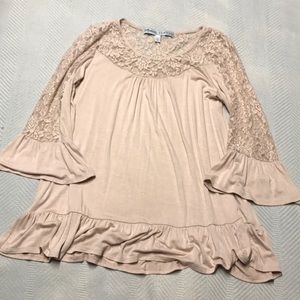 🦖 4/$15 Muted Pink Top